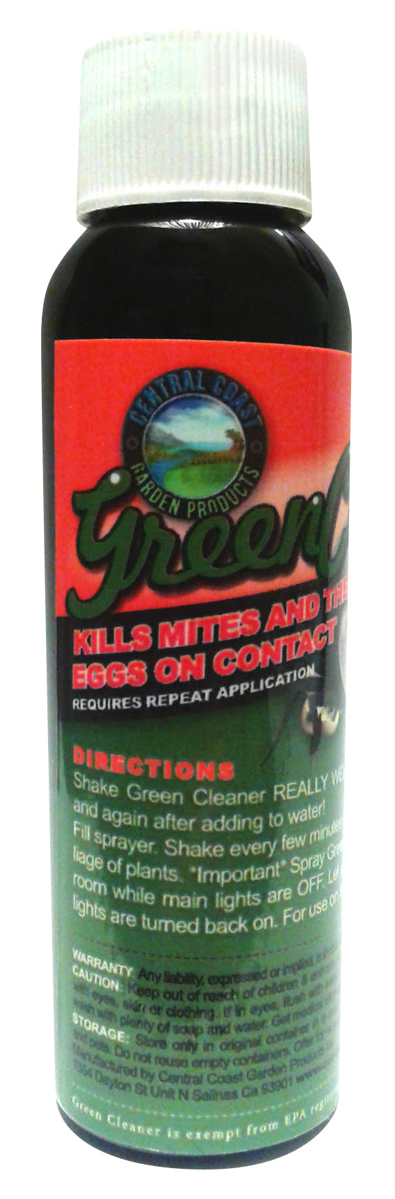 take down garden spray dosage Central Coast Garden Green Cleaner, Size: 2 fl oz