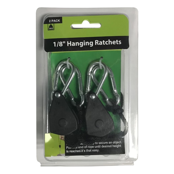 DL Wholesale Ratchet Light Hangers 1/8" 2 Pack