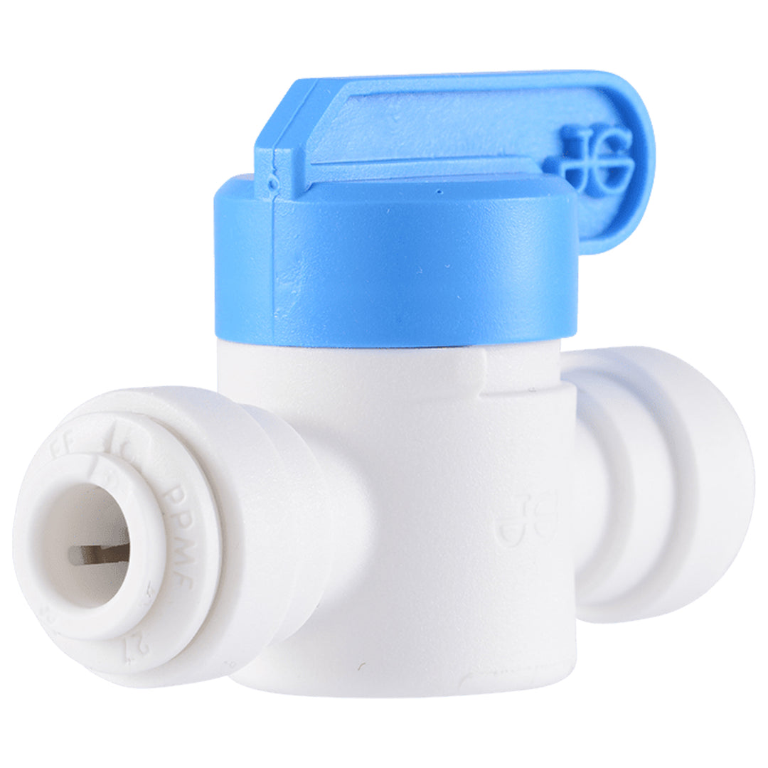 John Guest Inline Shut-Off Valve Quick Connect 1/4" - Each