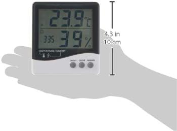 Grower's Edge Large Display Digital Thermometer & Hygrometer