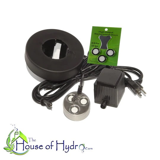 House of Hydro Mist Maker w/Float & Spare Discs - 120V