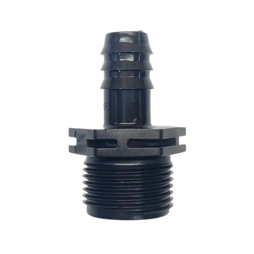 Netafim Heavy Wall Insert Barb Adapter 16mm /PE Tube x 3/4in MPT