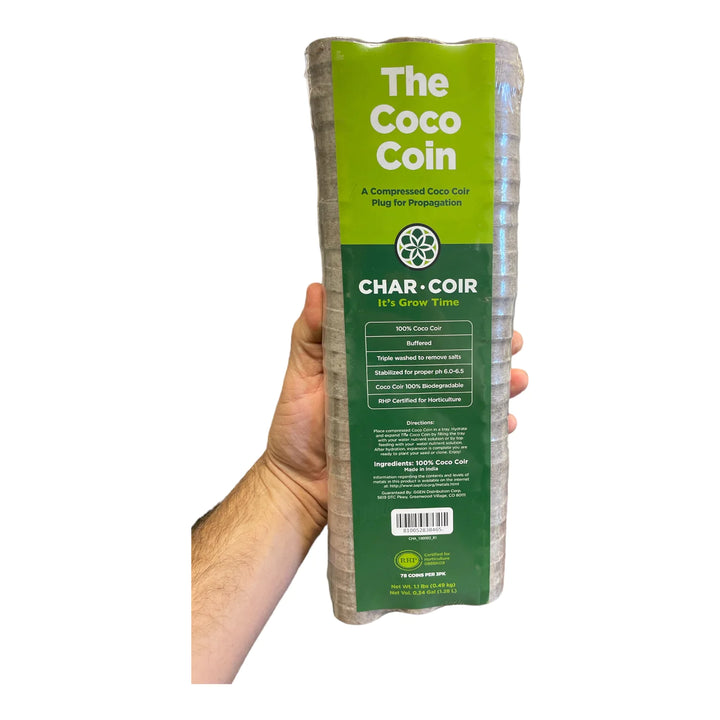Char Coir Coco Coin 78/Pack