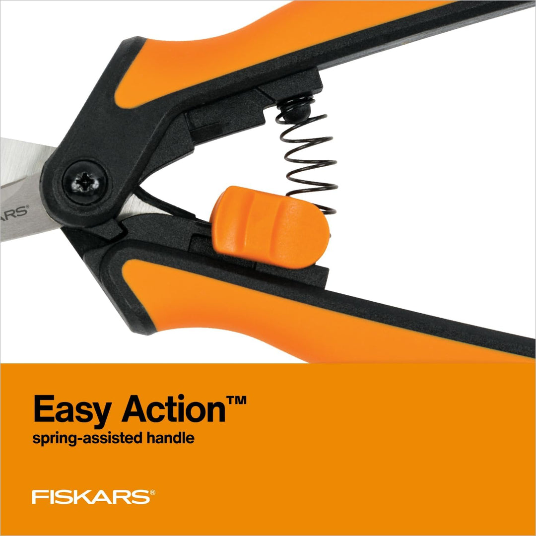 Fiskars Mico-Tip Stainless Steel Pruning Snips