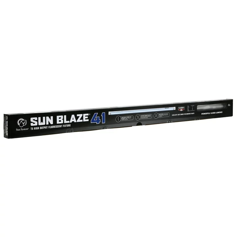 Sun Blaze T5 Fluorescent Strip Light - 1 Lamp 4'