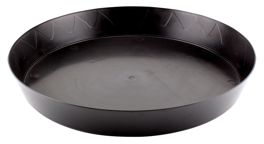 plant saucer 14 Gro Pro Heavy Black Saucer