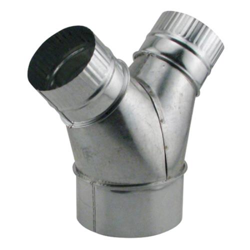 Ideal-Air Wye Branch Duct Fitting 8"X 6"X 6"