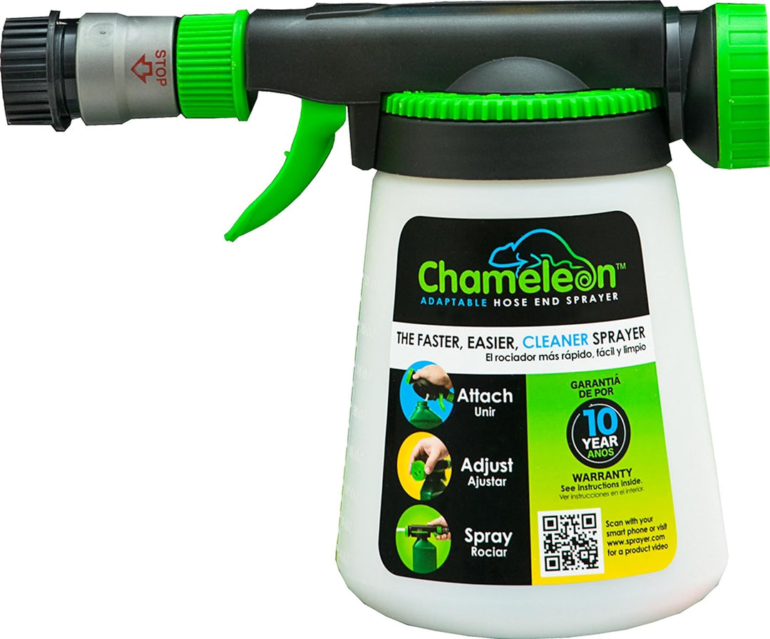 Hudson Chameleon Hose-End Sprayer - 1 Quart Capacity