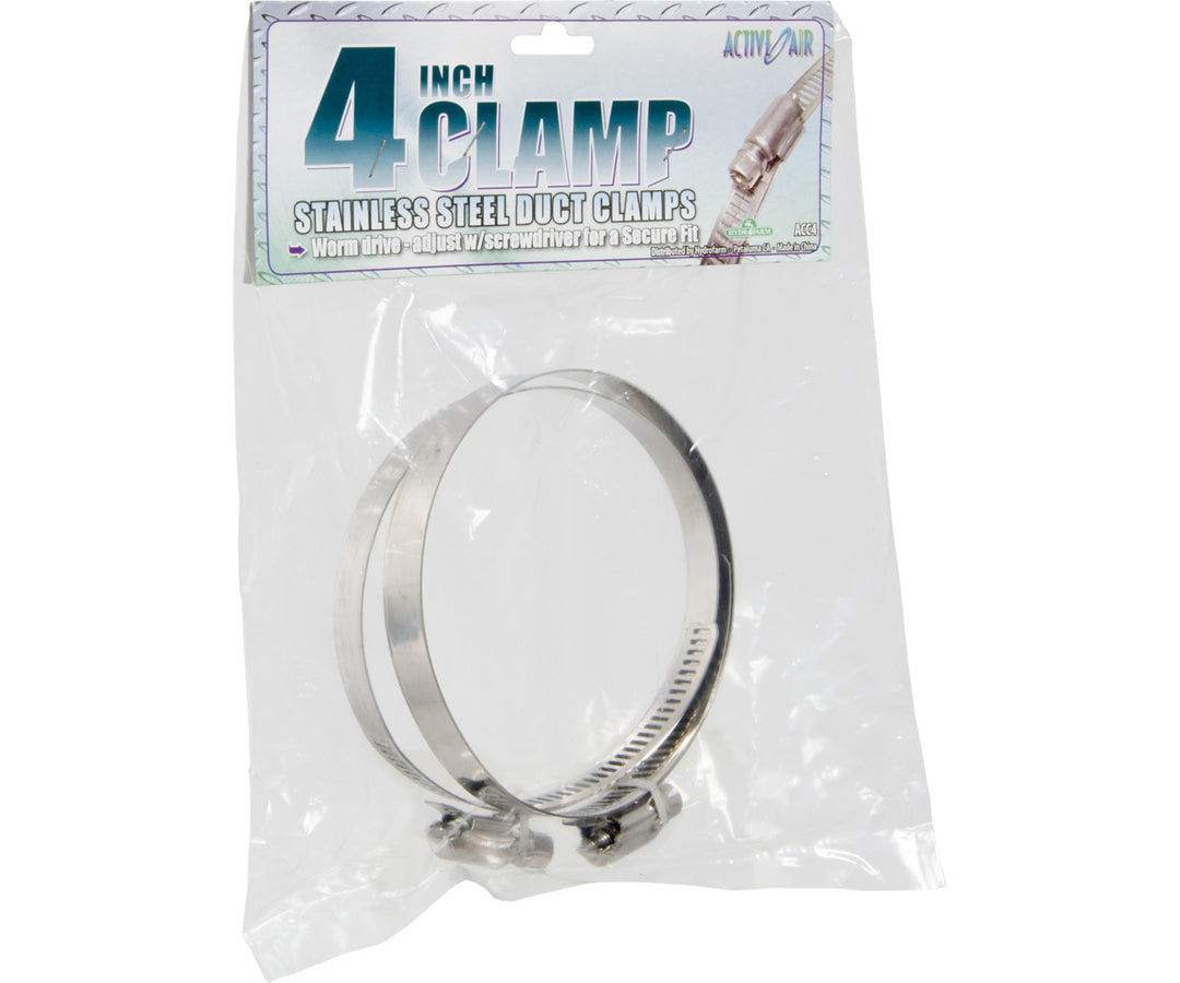 Active Air Stainless Steel Duct Clamps