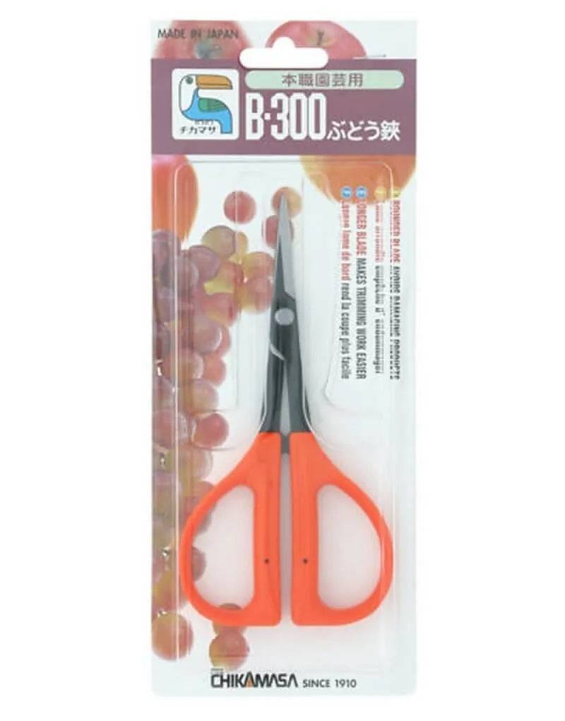 Chikamasa B-300 Carbon Steel Garden Scissors