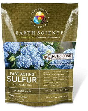 Earth Science Fast Acting Sulfur 2.5lb