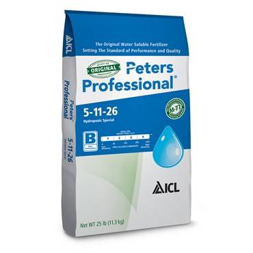 Triplus Icl ICL Peters Professional Hydroponic Special Fertilizer 5-11-26, 25lb ...