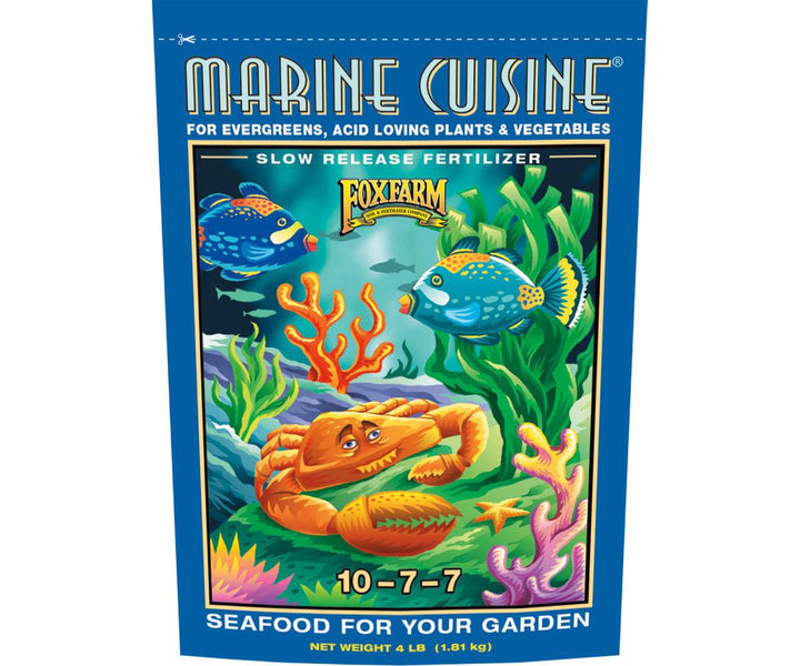 FoxFarm Marine Cuisine 4lb all-purpose fertilizer package