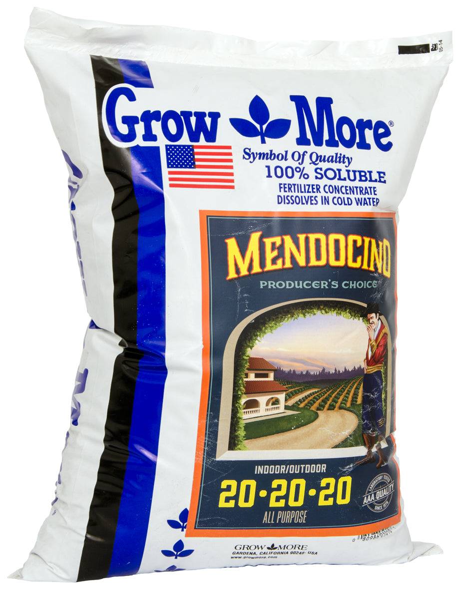 Grow More Mendo 20-20-20, 25lb