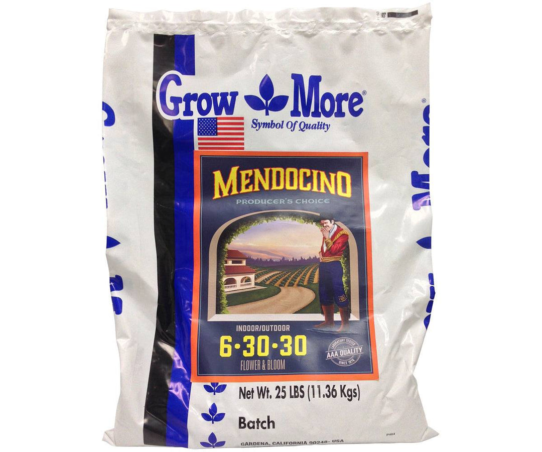 Grow More Mendocino Flower & Bloom 6-30-30, 25lb