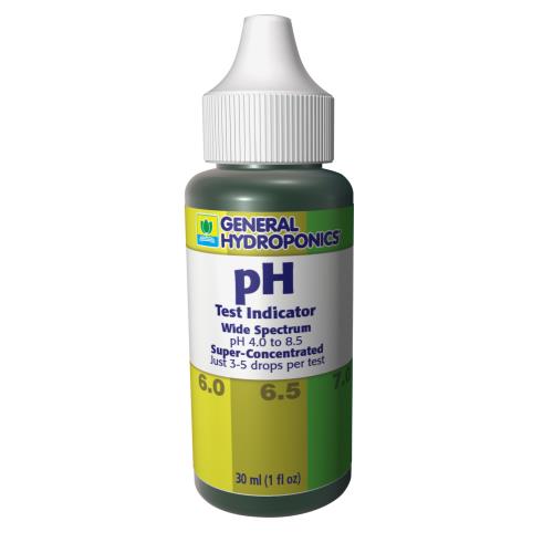 General Hydroponics pH Test Kit 1oz