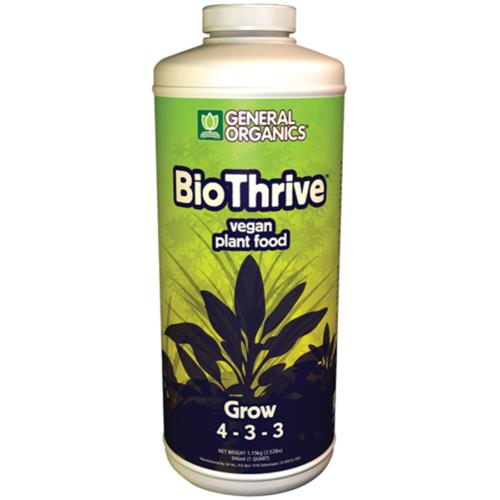 GH General Organics  BioThrive Grow