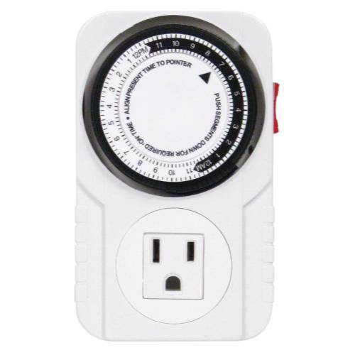 Titan Controls Apollo 6  120V One Outlet Mechanical Timer