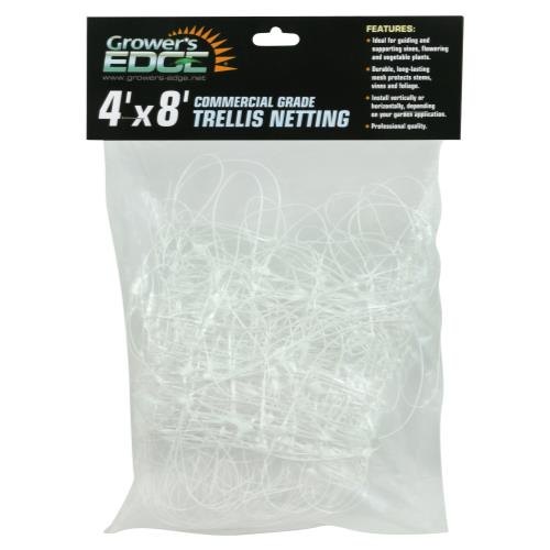 Grower's Edge Commercial Grade Trellis Netting 6" Squares