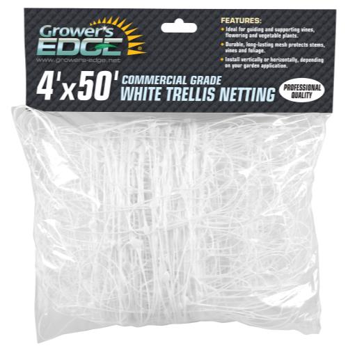 Grower's Edge Commercial Grade Trellis Netting 6" Squares