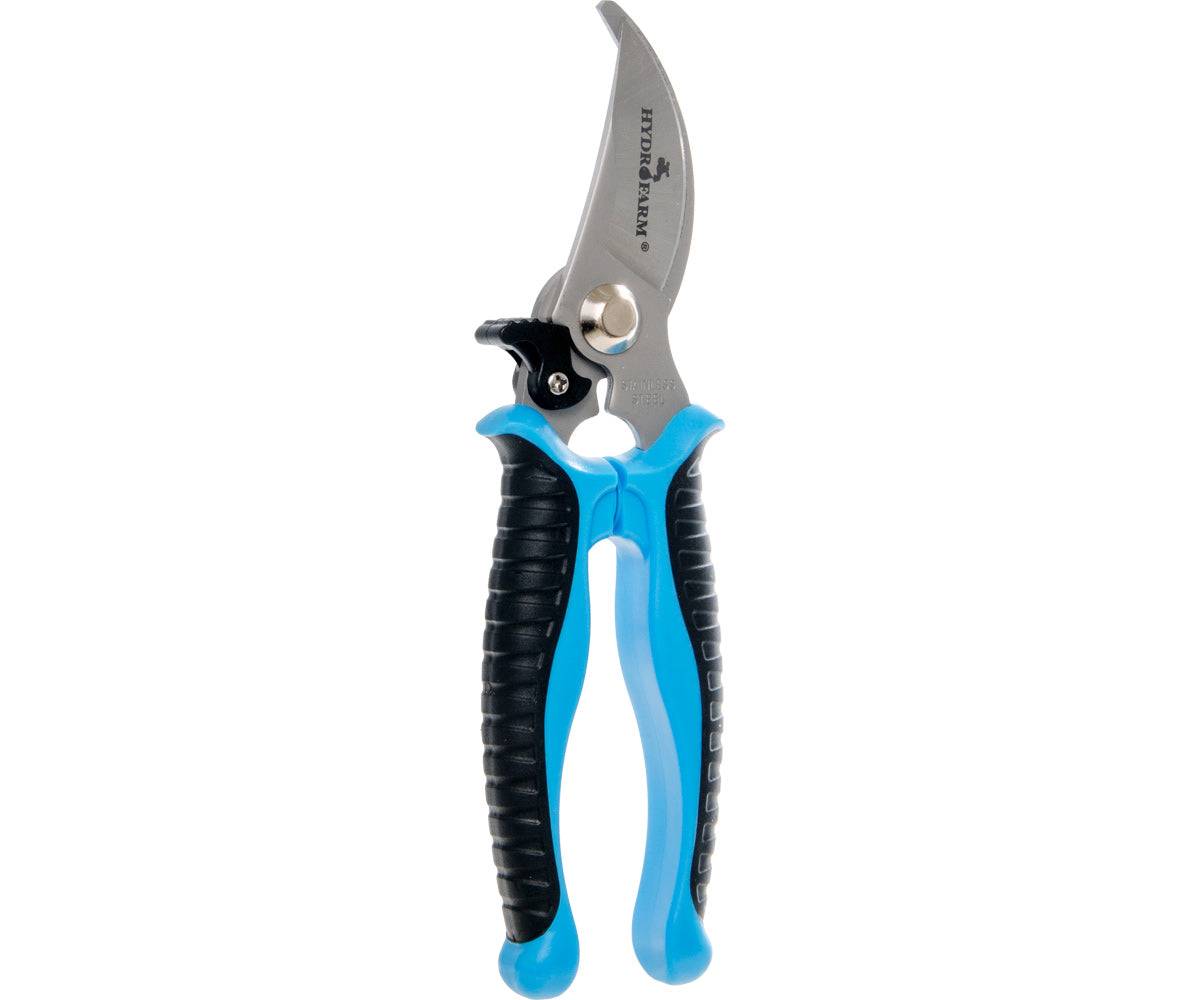 Trim Fast stainless steel shear with blue and black handle