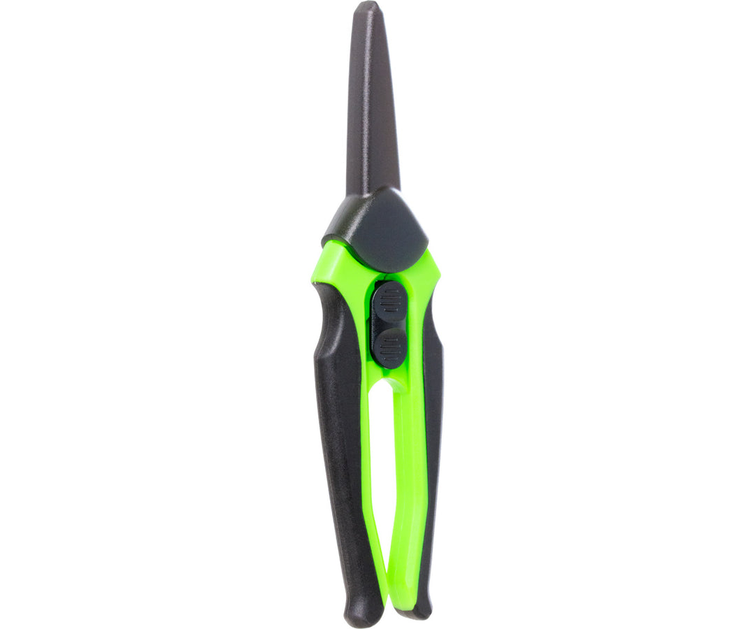 Side view of Trim Fast ergonomic stainless pruner