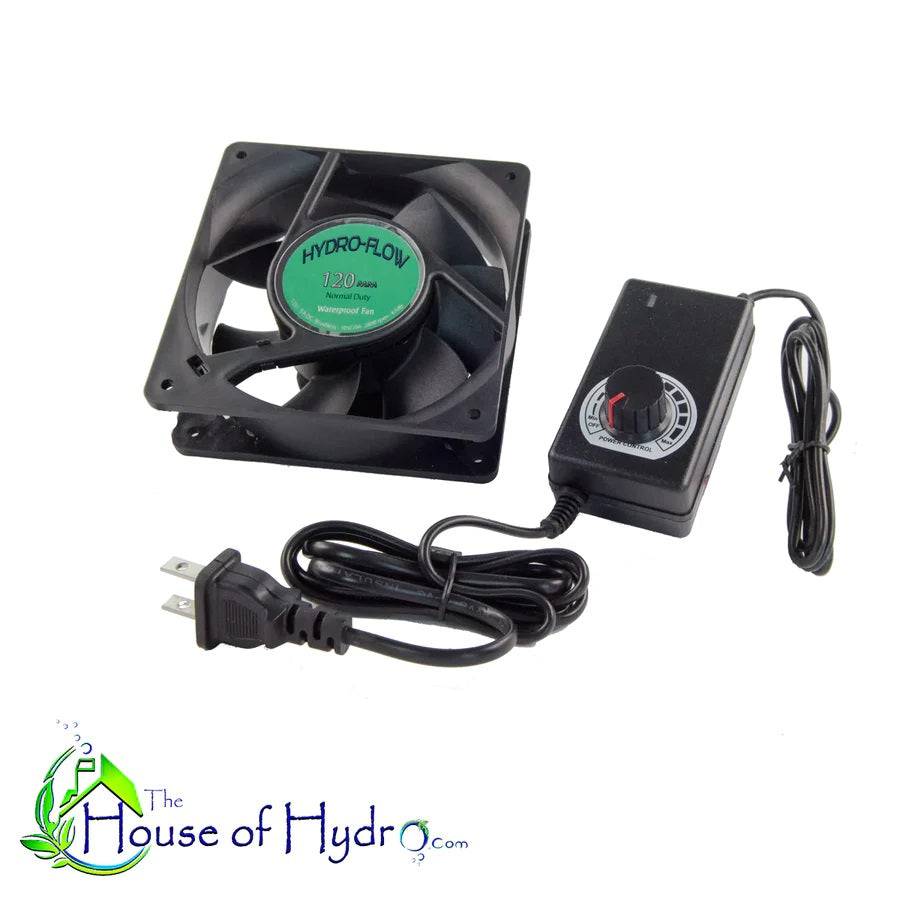 House of Hydro Water Proof Fan Kit 120mm 12V