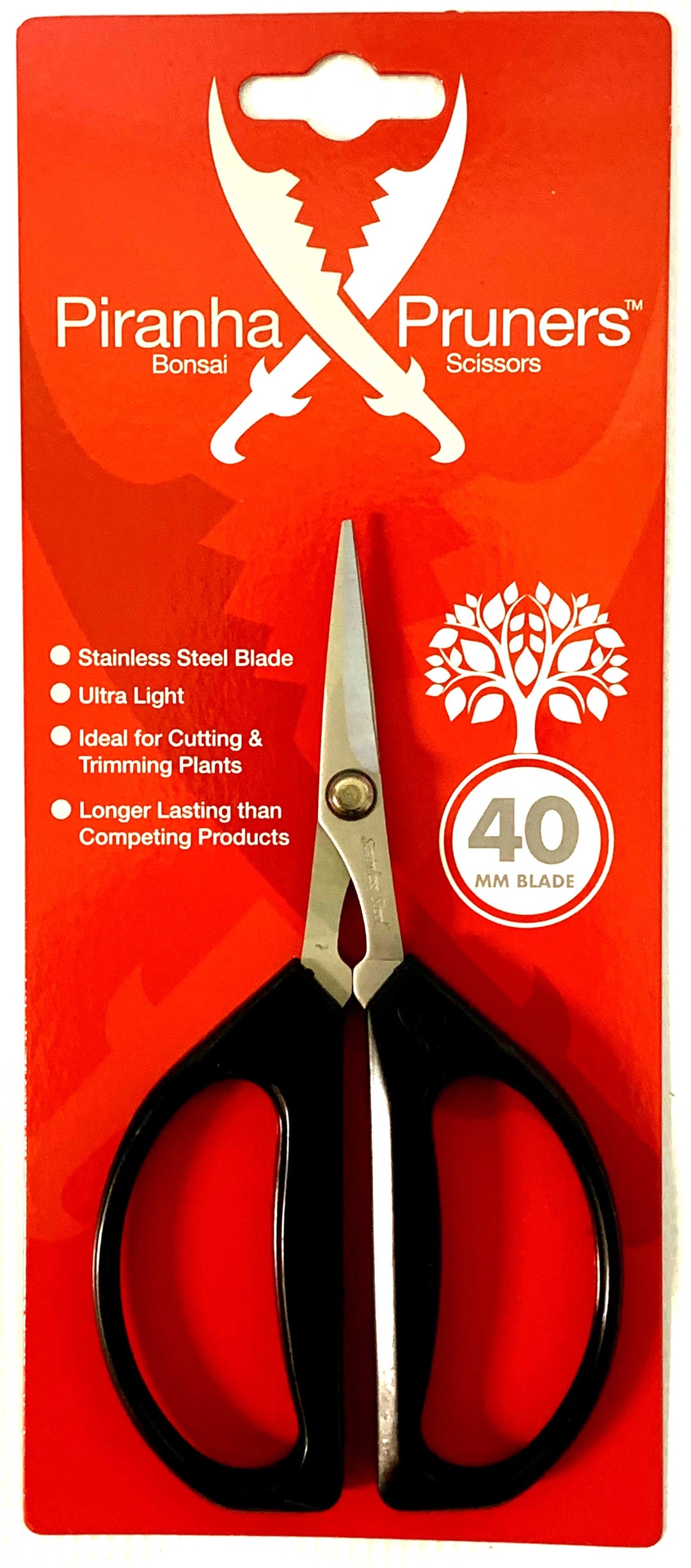 Piranha Pruner Stainless Bonsai Shear Scissors