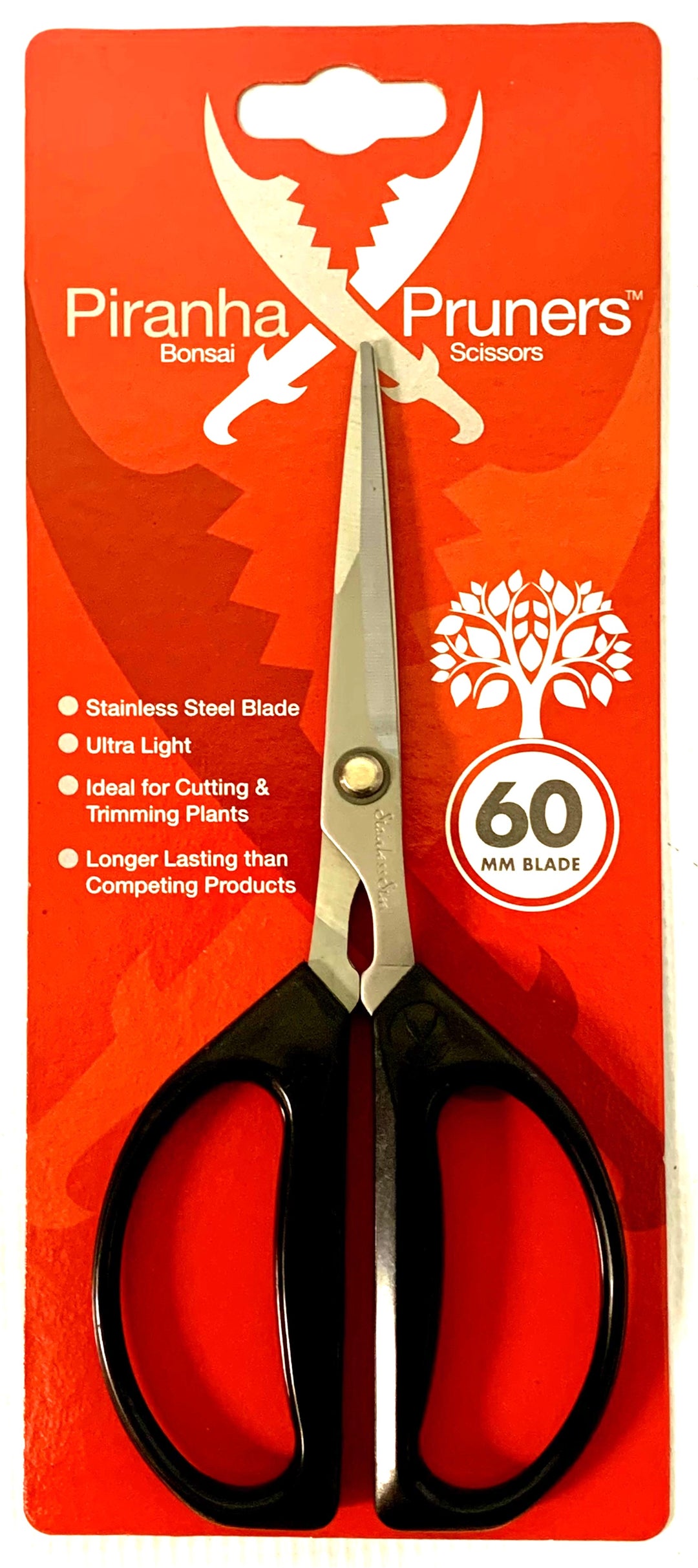 Piranha Pruner Stainless Bonsai Shear Scissors