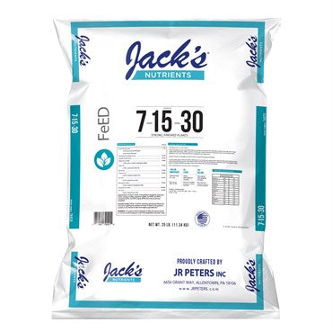 JACKS Nutrients 7-15-30 Finish 25lb