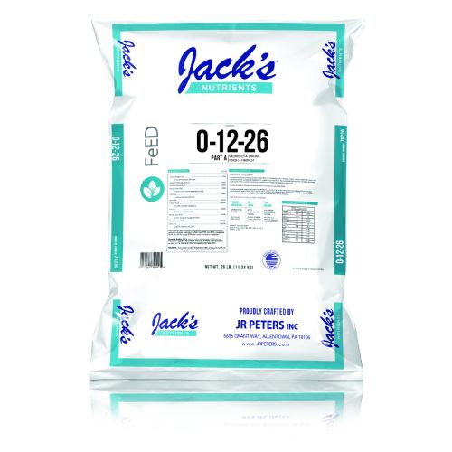 JACKS Nutrients 0-12-26 Part A 25lb
