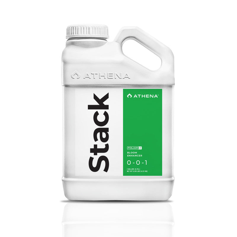 white quart plastic bottle with green accents and black lettering
