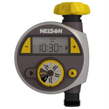 Nelson Single Outlet Electronic Water Timer 1-Zone - 2-Cycle