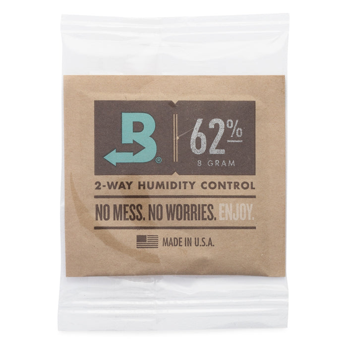 Boveda Humidity Pack 62% 8g Wrapped CASE 300/Cs