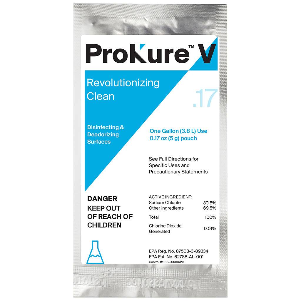 ProKure V - 0.17oz Liquid Mold/Mildew Eliminator - Add Water 1 Gallon