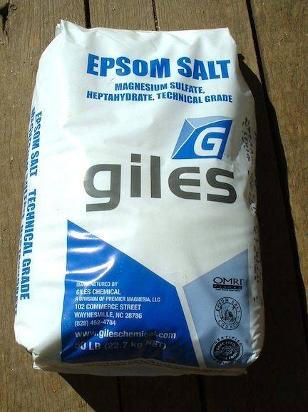 Giles Magnesium Sulfate 50lb - OMRI