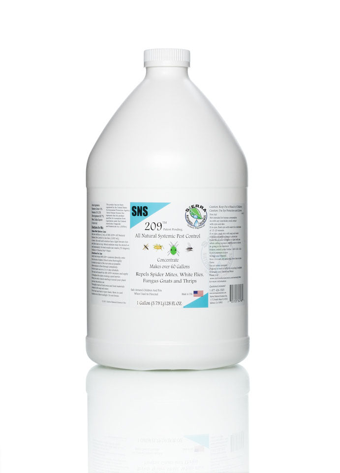 Sierra Natural Science 209 Systemic Pest Control Concentrate Gallon