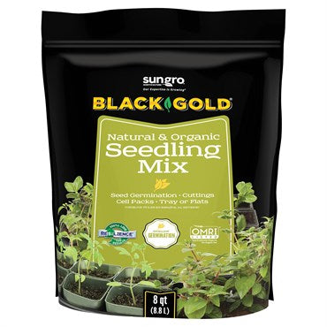 Black Gold Seedling Mix 8 Quart