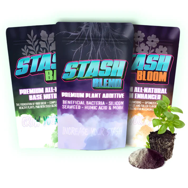 Stash Nutrients Kit - Base 4lb, Bloom 4lb and Blend 8oz