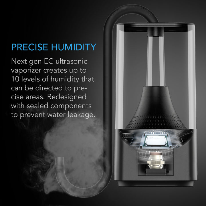 AC Infinity CLOUDFORGE T3, Environmental Plane Humidifier, 4.5L, Smart Controls, Targeted Vaporizing