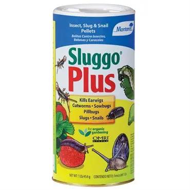 Monterey Sluggo Plus Snail &amp; Slug Bait 1lb pellets