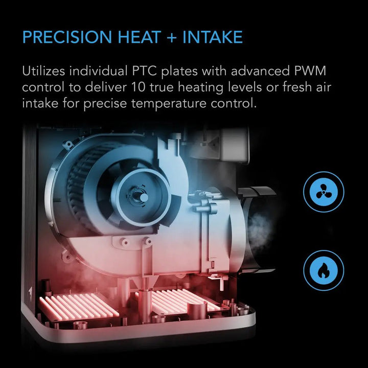 AC Infinity Thermoforge T7 Plant Heater 1000W with AI-Powered VPD Temp Controller