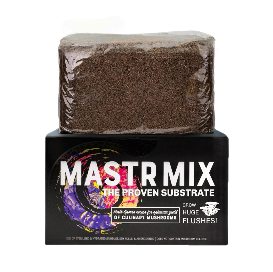 North Spore 'Mastr Mix' Sterile Soyhull & Hardwood Substrate