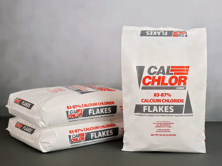 Cal-Chlor 83-87% Calcium Chloride Flakes 50lb