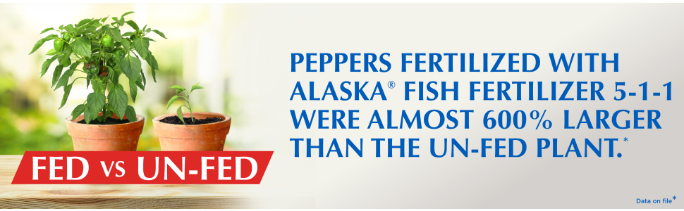 Alaska Fish Emulsion 5-1-1 Plant Fertilzer Quart