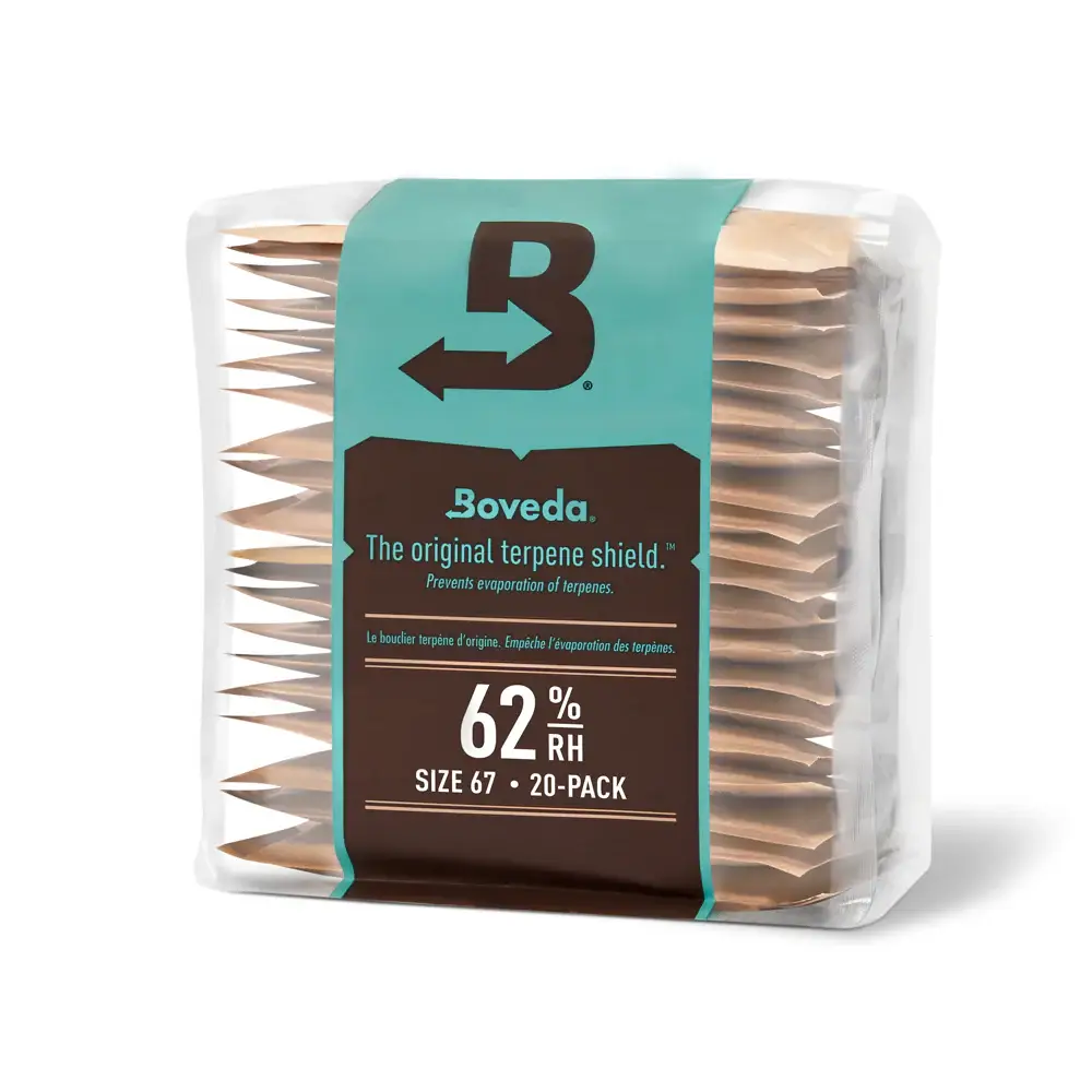 Boveda Humidity Pack 62% - 67g  - 20 Pack