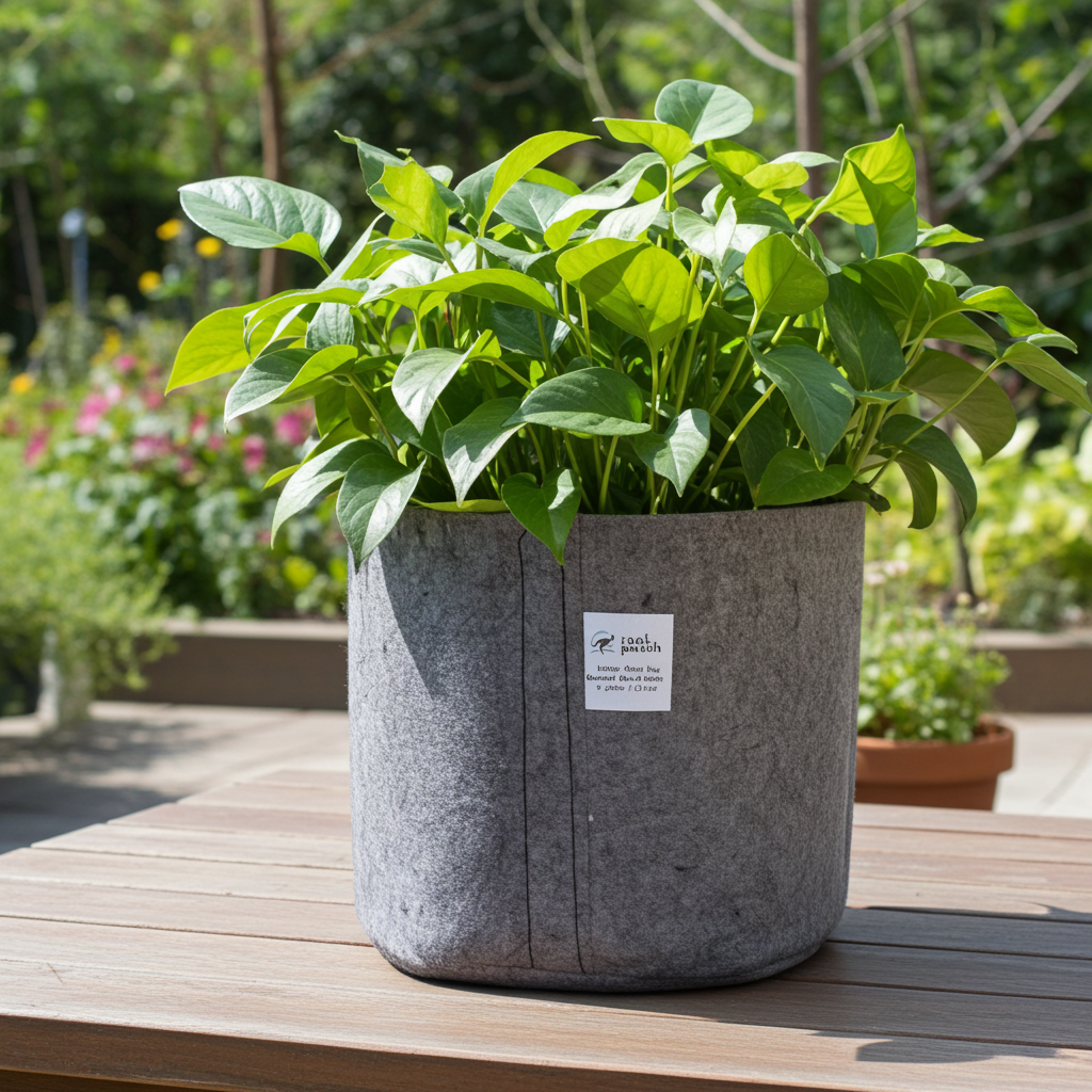 Root Pouch Charcoal 3 Gallon  25-Pack