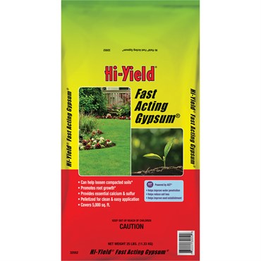 Hi-Yield Fast-Acting Gypsum Granules - 25lb