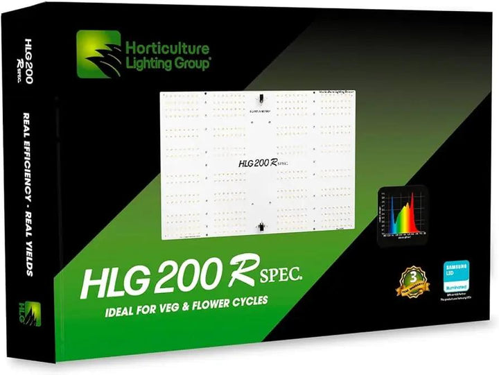 HLG - Horticulture Lighting Group 200 Rspec  - LED Fixture 196W