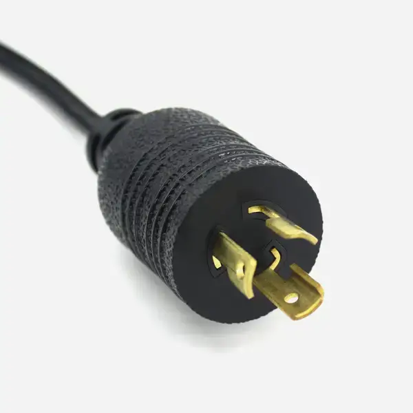 FloraFlex 277V 3-pin input cord with M19 connector for Daisy Chain (12AWG)